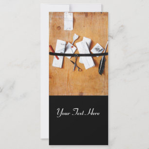 INHABER DES HOLZMONOGRAMM, schwarz-braun