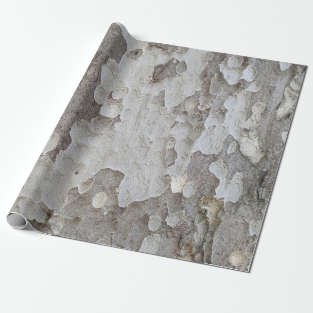 Inhaber eines Baumrindenmusters Geschenkpapier (Ungerollt)