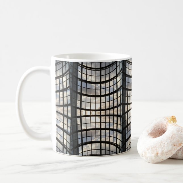 Inhaftierte Skies-Tasse Kaffeetasse (Mit Donut)