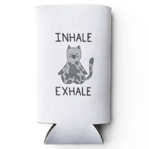 Inhale Exhale Yoga Cat