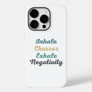 Inhalieren Churros Exhale Negativity Handy Case