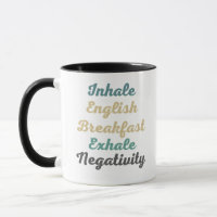 Inhalieren Sie Englisch Breakfast Exhale Negativit