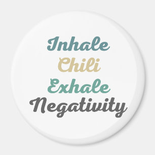 Inhalieren von Chili-Exhale-Negativitätsmagneten Magnet