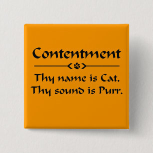 Inhalt dein Name ist Katze Button