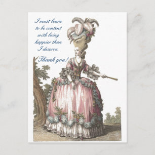 Inhalt ~Vielen Dank Post Card Postkarte
