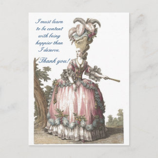 Inhalt ~Vielen Dank Post Card Postkarte