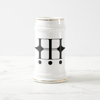INIMICA Logo Stein Bierglas