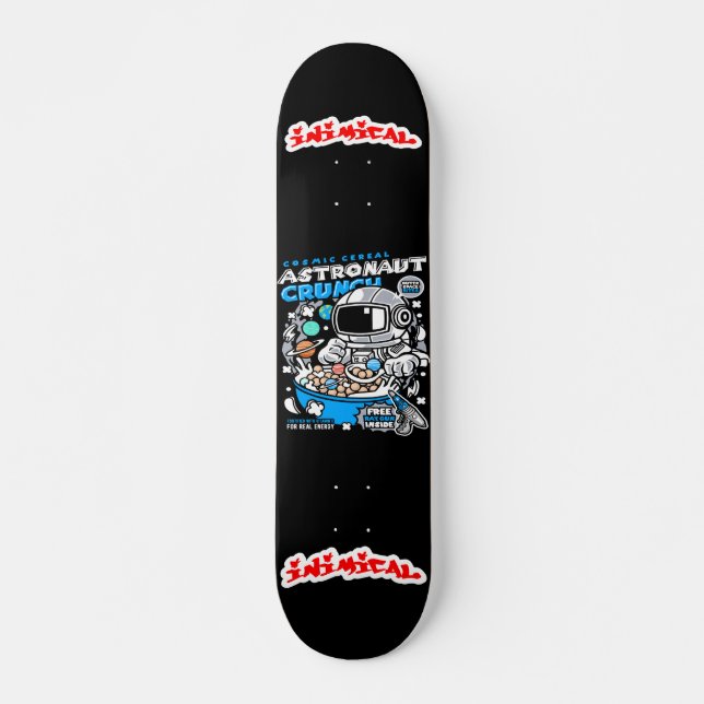 Inimical Astronaut Crunch Skateboard (Vorne)