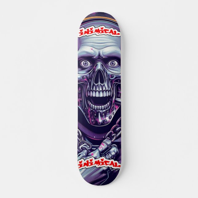 Inimical Cyber Hannibal Skateboard (Vorne)