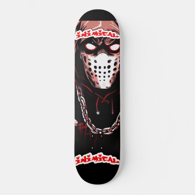 Inimical Deep East Maniac #2 Skateboard (Vorderseite)
