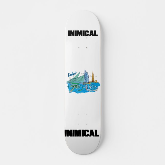Inimical Dubai Skateboard (Vorne)