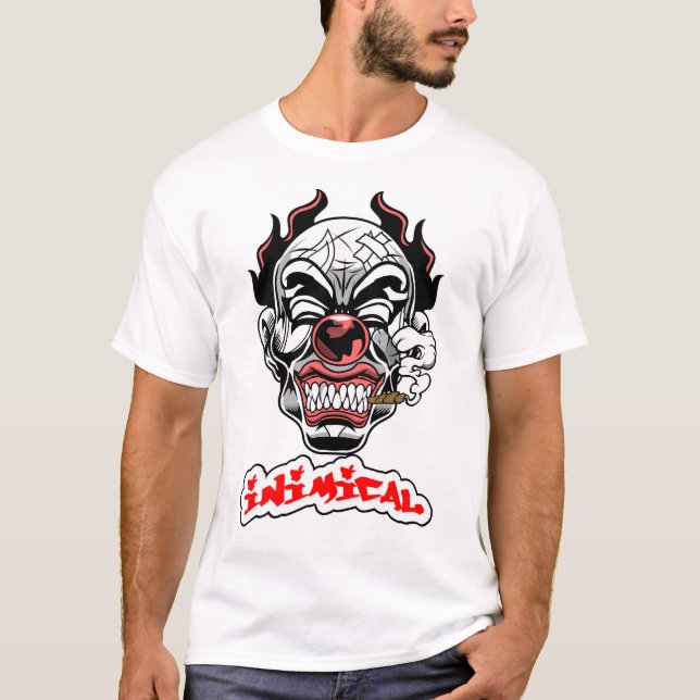 Inimical Evil Clown T-Shirt (Vorderseite)