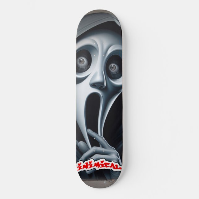 Inimical Ghost Boy Skateboard (Vorderseite)