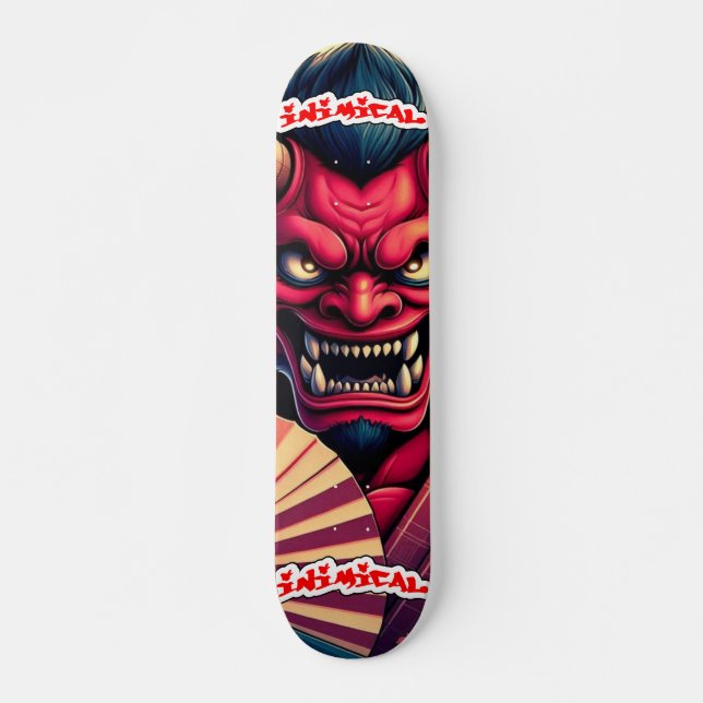 Inimical Namahage Skateboard (Vorne)