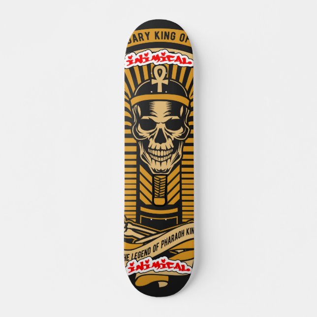 Inimical Pharaoh King Skateboard (Vorne)