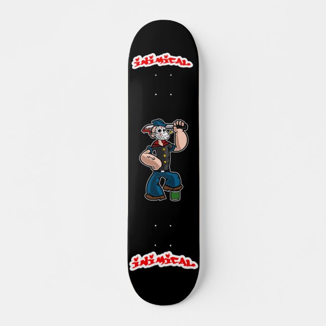 Inimical Psycho Sailor Skateboard (Vorne)