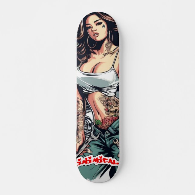 Inimical Rosarita Skateboard (Vorne)