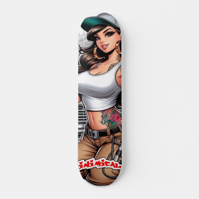 Inimical Sheryl Skateboard (Vorne)