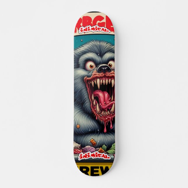 Inimical Werewolf Skateboard (Vorne)