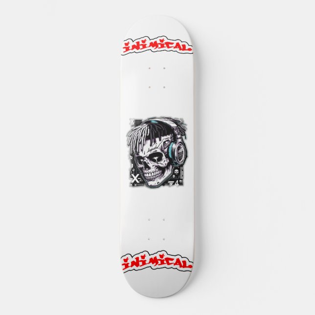 Inimical x DTH KLTR Dead XXXTentation Skateboard (Vorderseite)
