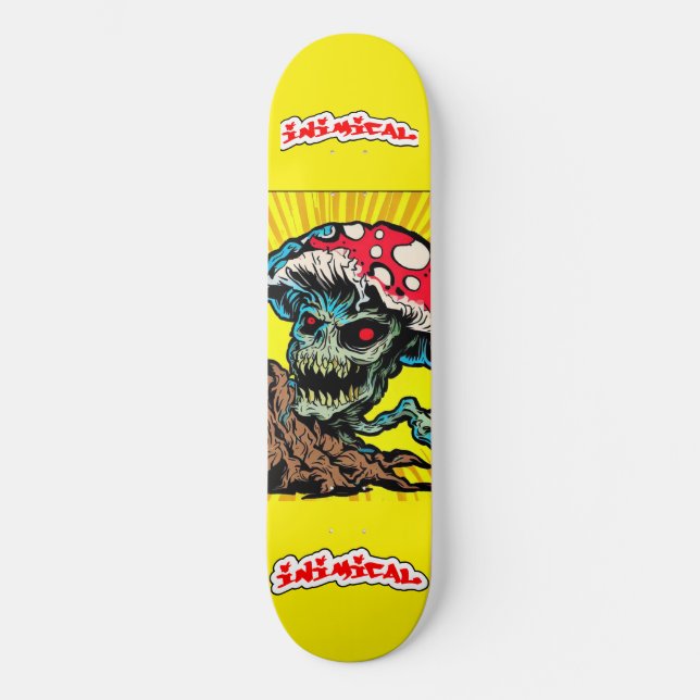Inimical Zombie Shroom Skateboard (Vorderseite)