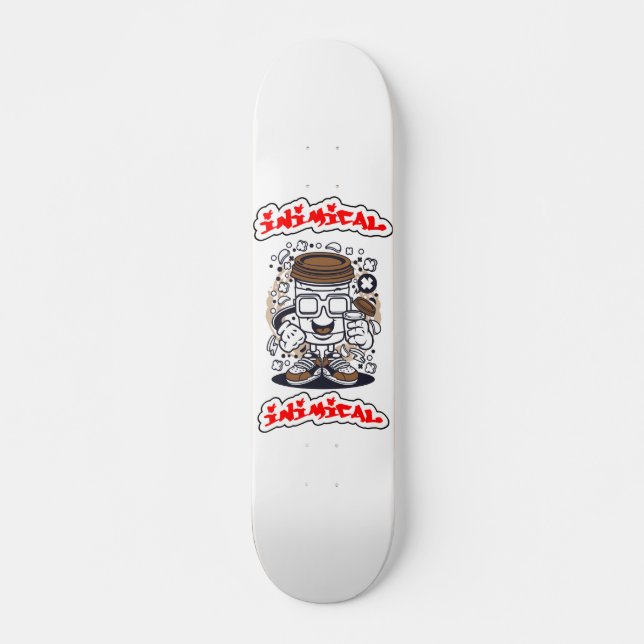 Inimikaffee Boi Skateboard (Vorne)