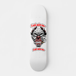 Inimikal Evil Clown Skateboard Deck
