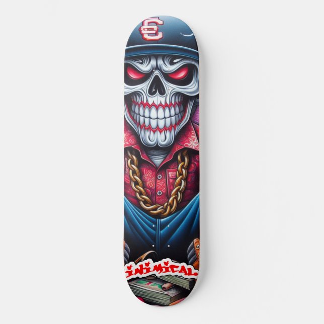 inimikal skateboard (Vorderseite)