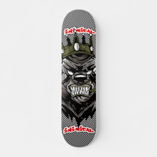 Inimikry Bear King 2 Deck Skateboard