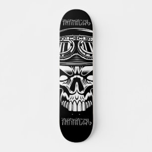 Inimiktor Biker Skull Skateboard