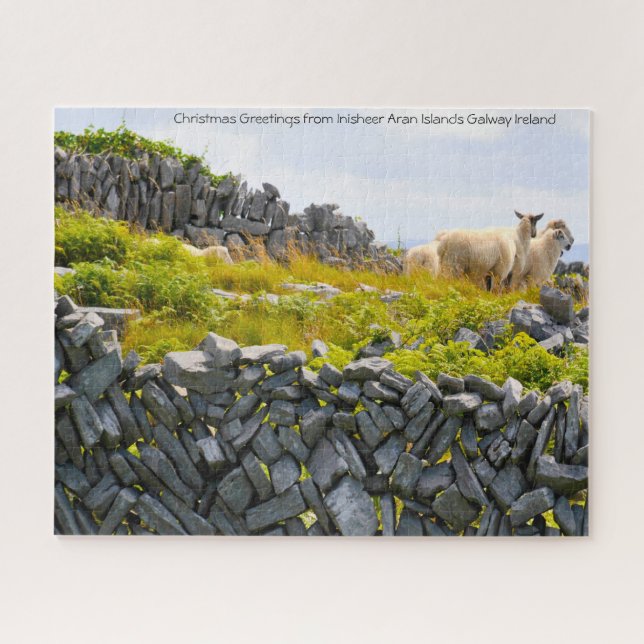 Inisheer Aran Islands Galway Irland. Jigsaw Puzzl Puzzle (Horizontal)