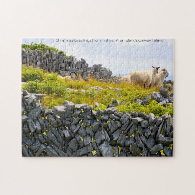 Inisheer Aran Islands Galway Irland. Jigsaw Puzzl Puzzle (Horizontal)