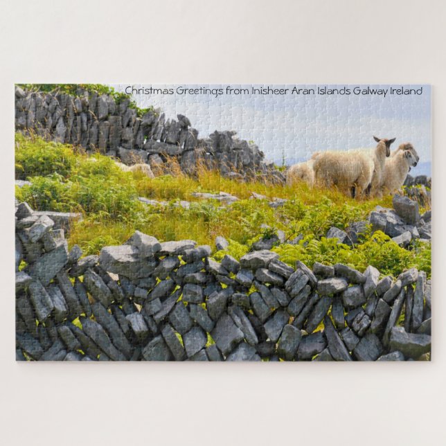 Inisheer Aran Islands Galway Irland. Jigsaw Puzzl Puzzle (Horizontal)