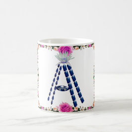 Initial A Kaffeetasse