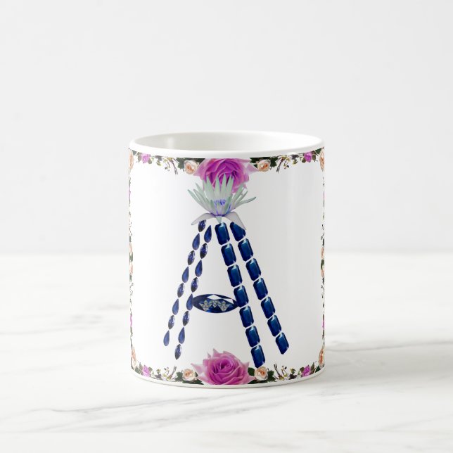 Initial A Kaffeetasse (Mittel)
