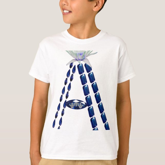 Initial A T-Shirt (Vorderseite)