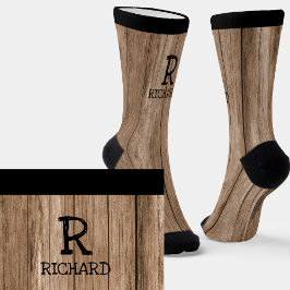 Initial ändern, Name hinzufügen (löschen), Holzwan Socken