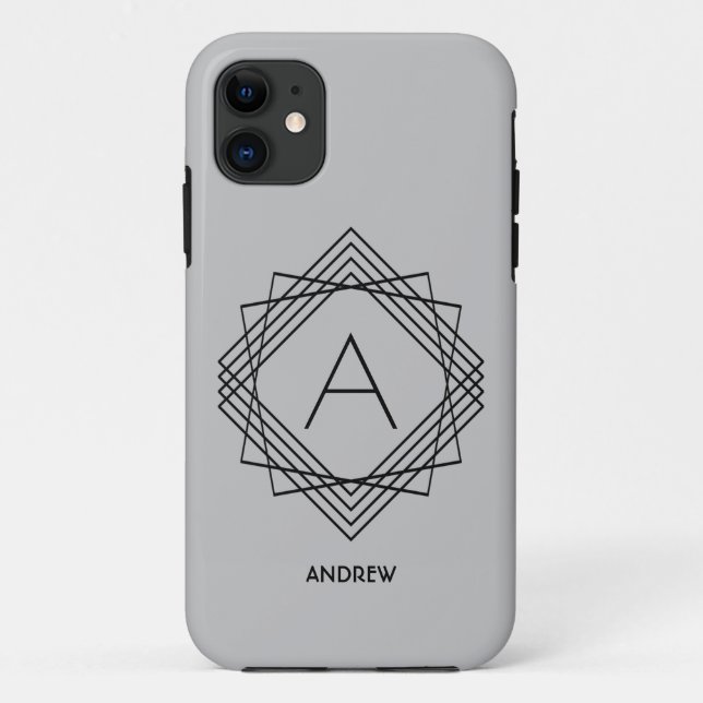 Initial ändern, Name hinzufügen (löschen), Klassis Case-Mate iPhone Hülle (Rückseite)