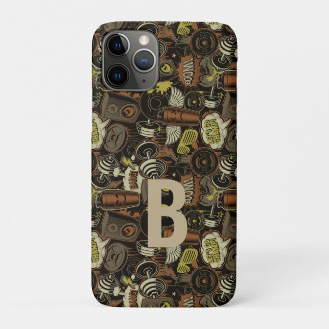 Initial ändern, Name hinzufügen (löschen), Laufzei Case-Mate iPhone Hülle (Rückseite)