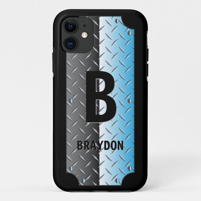 Initial ändern, Name hinzufügen (löschen), Metalli Case-Mate iPhone Hülle (Rückseite)