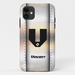 Initial ändern, Name hinzufügen (löschen), Metalls Case-Mate iPhone Hülle