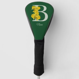 Initial B Ihr Name Golf Headcover