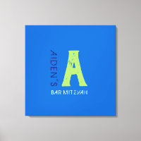 Initial-Bar Bat Mitzvah-Anmeldeschema