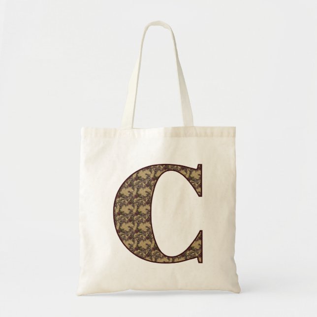 Initial-C-Elegant Tragetasche (Vorne)