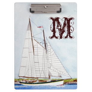 Initial-Clip-Board für das Segel Klemmbrett