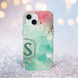 Initial Custom Confetti Magic Monogram Case-Mate iPhone Hülle