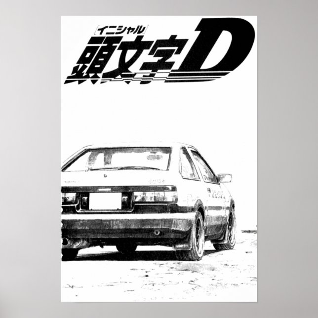 Initial D Cover Scene Poster (Vorne)