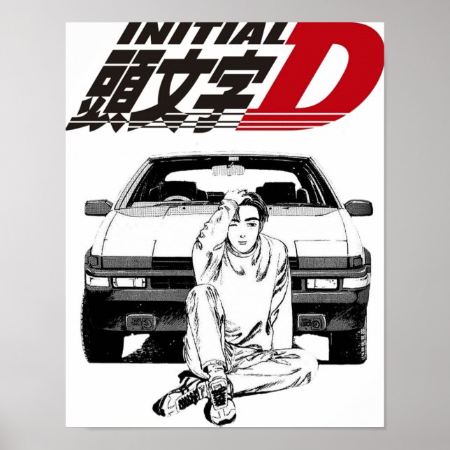 Initial D Poster (Vorne)