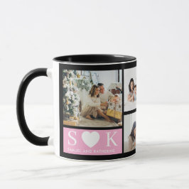 Initial EDITABLE Sweetheart Photos Valentine's Tasse