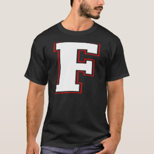 Initial F Monogramm F Letter F Hauptstadt Alphabet T-Shirt